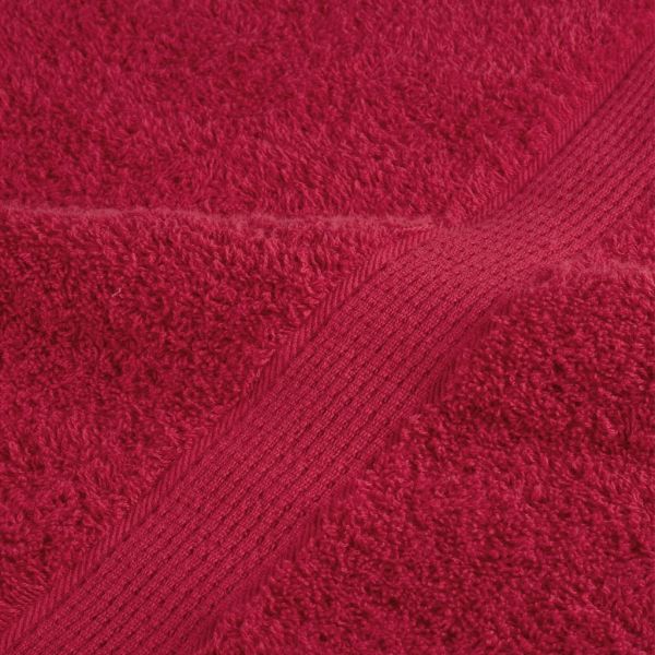 Премиум хавлиени кърпи SOLUND 10 бр зелени 100x150 см 600 gsm