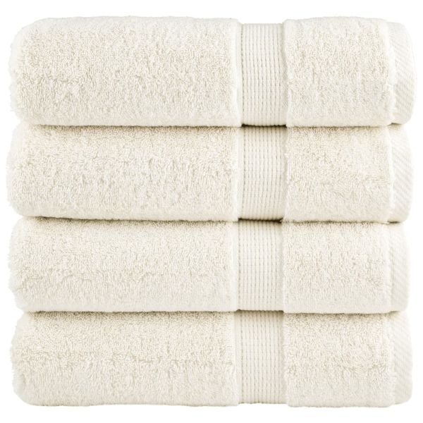 Премиум хавлиени кърпи SOLUND 4 бр зелени 100x150 см 600 gsm