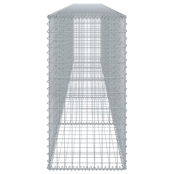 Габионна кошница с покритие, 500x50x100 см, поцинковано желязо