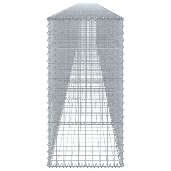 Габионна кошница с покритие, 900x50x100 см, поцинковано желязо