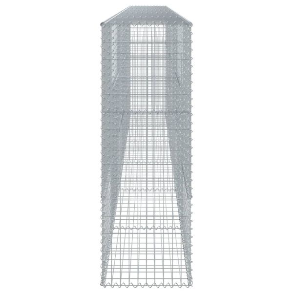 Габионна кошница с покритие, 600x50x150 см, поцинковано желязо