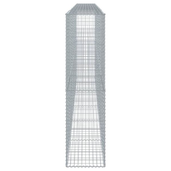 Габионна кошница с покритие, 600x50x200 см, поцинковано желязо