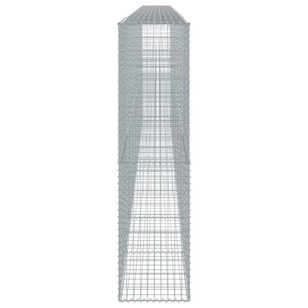 Габионна кошница с покритие, 800x50x200 см, поцинковано желязо