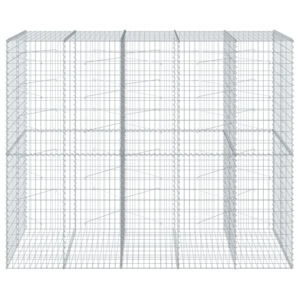Габионна кошница с покритие, 250x100x200 см, поцинковано желязо