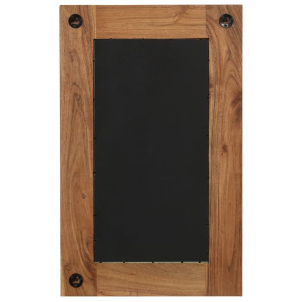 Огледало, акациево дърво масив, 50x80 см