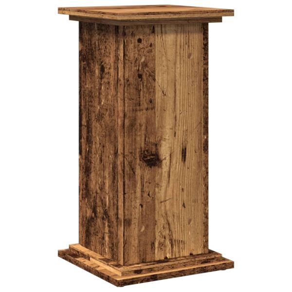 Стойка за витрини със съхранение 31x30x60 см инженерно дърво