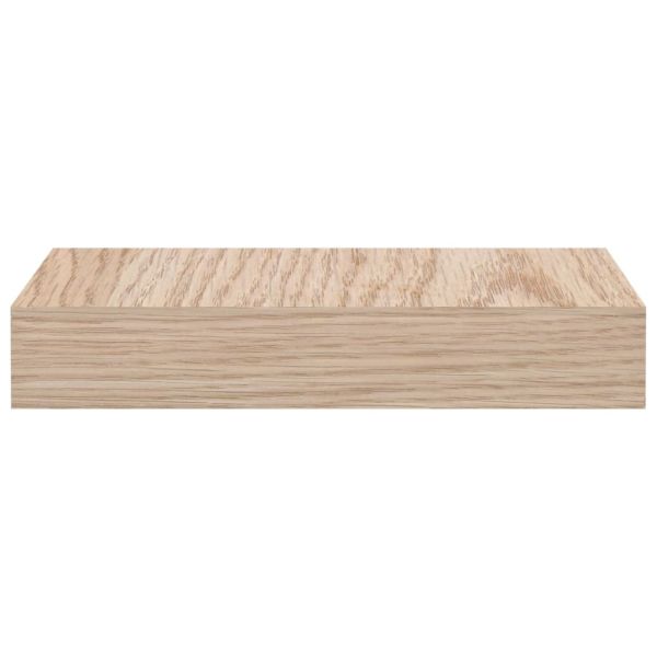 Рафтове за стена 4 бр 23x23,5x4 см инженерна дървесина