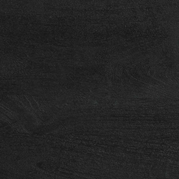 Нощно шкафче, черно, 50x33x62 см, инженерно дърво