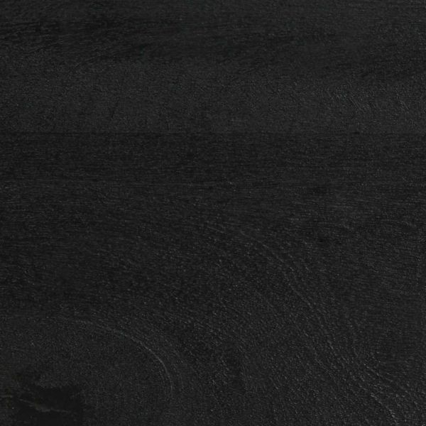 ТВ шкаф, черен, 100x33x46 см, инженерно дърво