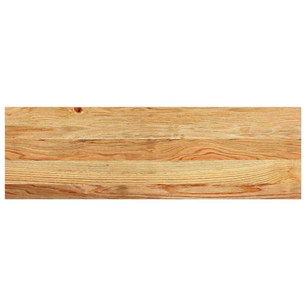 Стълбищни стъпала, 4 бр, светлокафяви, 80x25x2 см, дъб масив