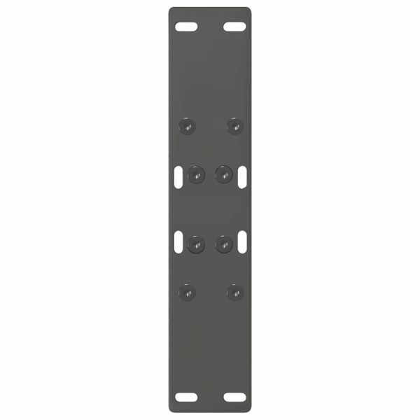 Крака за масичка за кафе, А-образни, 2 бр., антрацит, 38 x (42-43) см, стомана