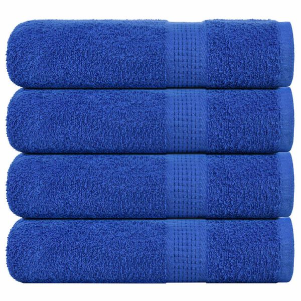 Кърпи за душ FROGN 4 бр. сини 70x140 см 360 г/м²