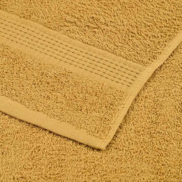 Кърпи за баня FROGN 2 бр. Златни 100x150 см 360 г/м²