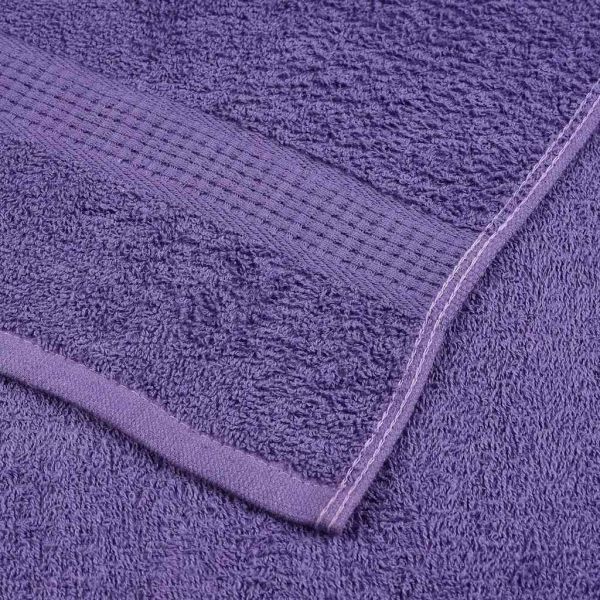 Кърпи за баня FROGN 10 бр. Лилави 100x150 см 360 г/м²