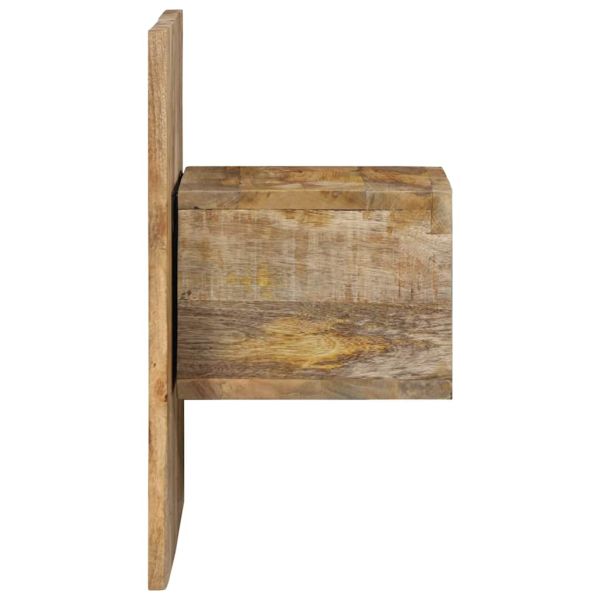 Нощно шкафче 50x27x50 cm Масивна груба дървесина Манго