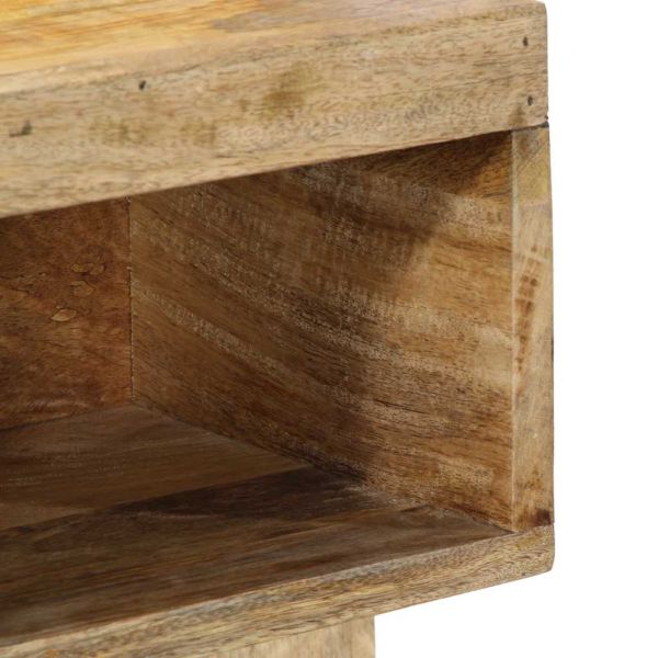 Нощно шкафче 50x27x50 cm Масивна груба дървесина Манго