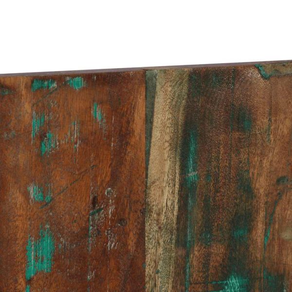 Табла за глава Multicolour 140 cm Масивна дървесина Reclaimed