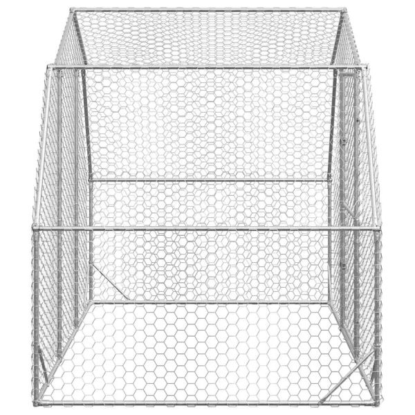 Пилешки бяг 2,5x2x2,25 м Поцинкована стомана