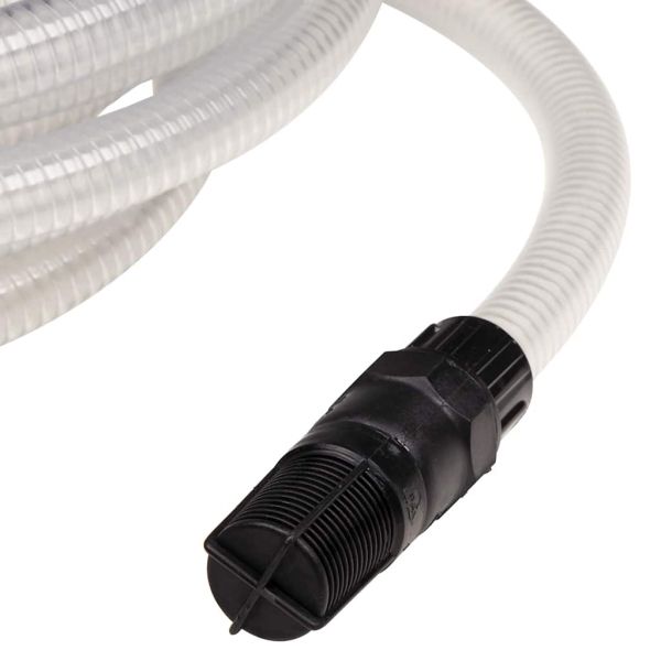 Смукателен маркуч с PVC конектори прозрачен 1" 10 м PVC
