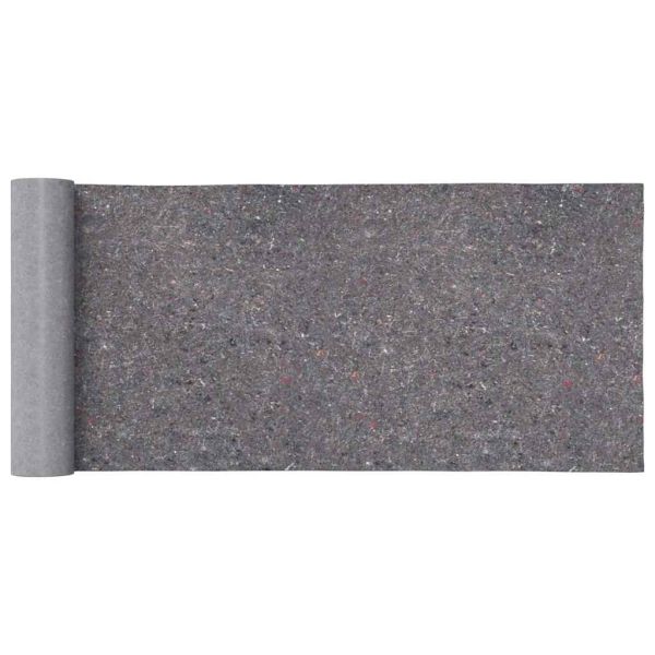 Неплъзгаща се поларна материя за художници 25 м 280g/m² Grey