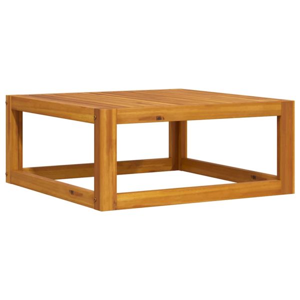 Маса за кафе, 68x68x29 см, акациево дърво масив