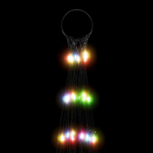 LED коледна елха 3000 LED цветни 800 см