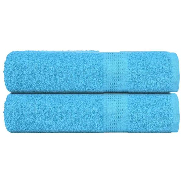 Кърпи за ръце FROGN 2 бр. Тюркоазени 50x100 см 360 г/м²