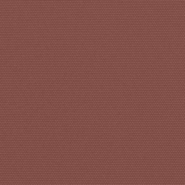 Прибираща се странична тента, кафява, 220x1000 см