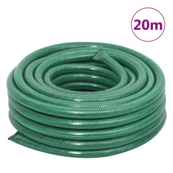 Градински маркуч зелен 0,75" 20 м PVC