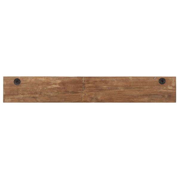Закачалка с 5 куки, 100x2,5x15 см, регенерирано дърво масив