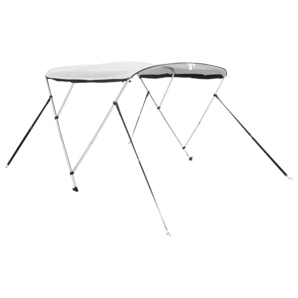 Тента за лодка с 3 дъги мрежести страници 183x(170-182)x137 см