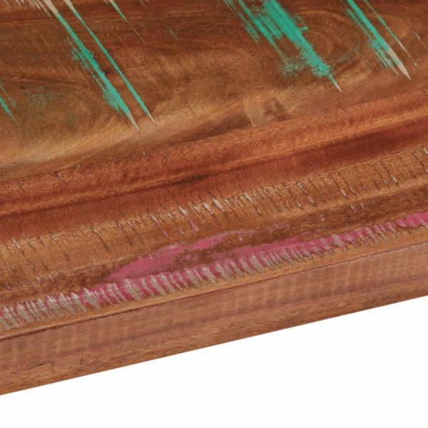 Плот за маса 100x80x3,8 см правоъгълен регенерирано дърво масив