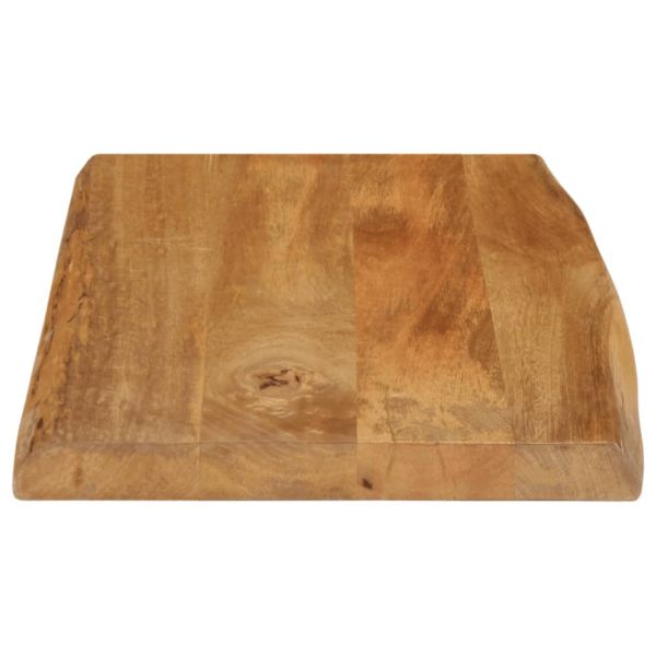 Плот за маса, 60x40x3,8 см, жив ръб, масивно дърво манго