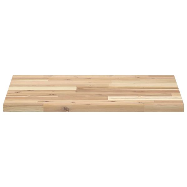Плот за маса квадратен 50x50x2 см масивна акация