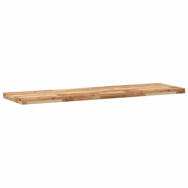 Плот за баня, маслен финиш, 140x40x4 см, масивно дърво акация