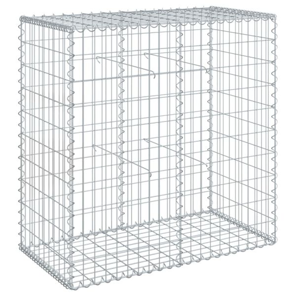Габионна кошница с покритие, 100x50x100 см, поцинковано желязо