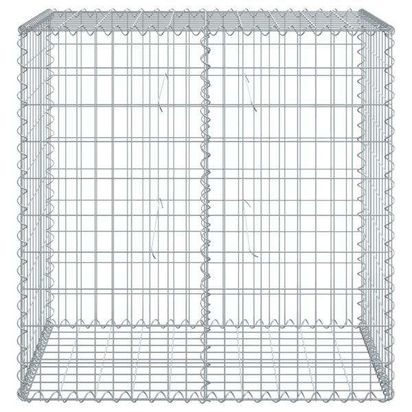 Габионна кошница с покритие, 100x50x100 см, поцинковано желязо
