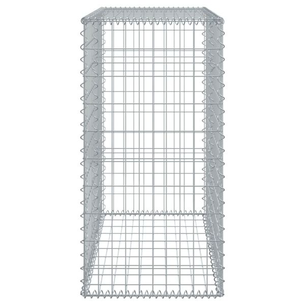 Габионна кошница с покритие, 100x50x100 см, поцинковано желязо
