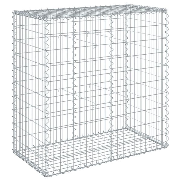 Габионна кошница с покритие, 100x50x100 см, поцинковано желязо