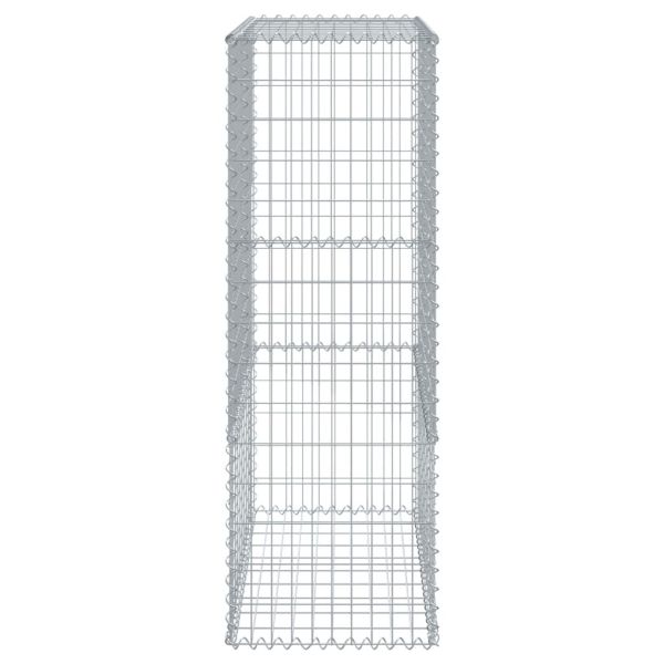 Габионна кошница с покритие, 300x50x150 см, поцинковано желязо