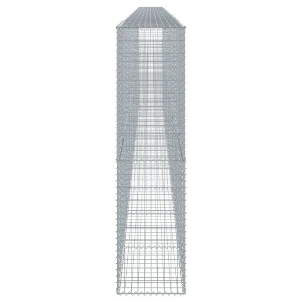 Габионна кошница с покритие, 1000x50x200 см, поцинковано желязо