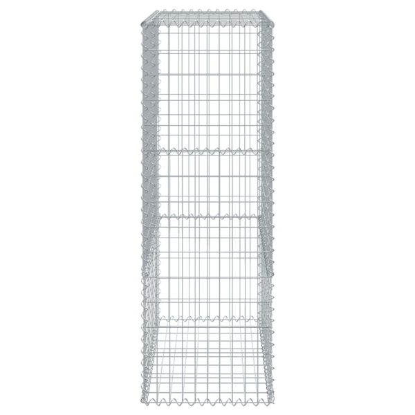 Габионна кошница с покритие, 100x50x150 см, поцинковано желязо
