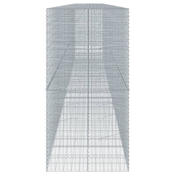Габионна кошница с покритие, 1150x100x200см, поцинковано желязо