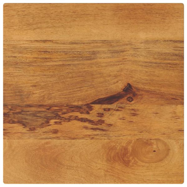 Плот за маса, 50x50x2,5 см, квадратен, мангово дърво масив