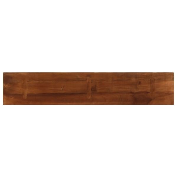 Плот за маса 180x40x2,5 см правоъгълен регенерирано дърво масив