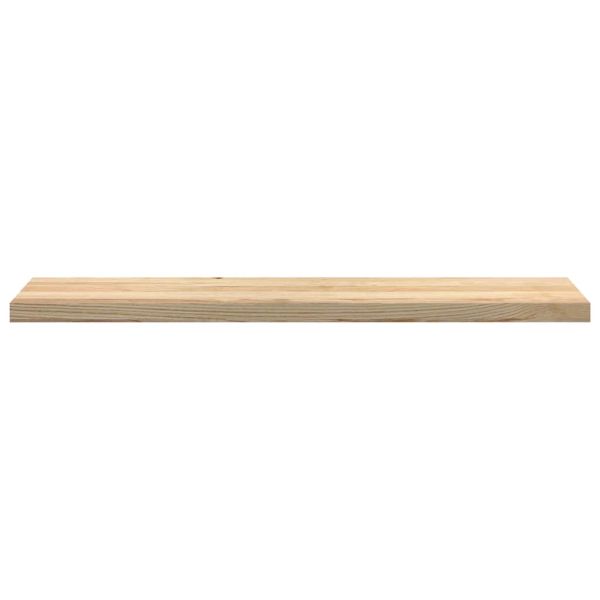 Стълбищни стъпала, 8 бр, 120x25x2 см, необработен масивен дъб