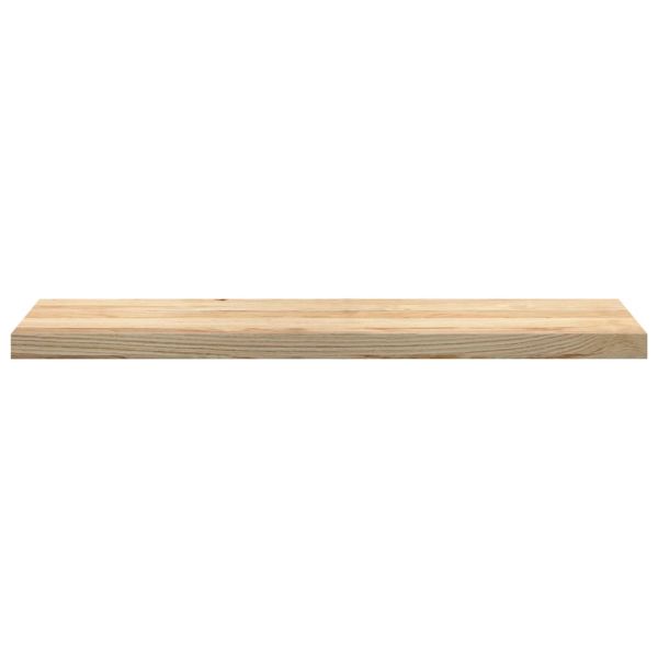 Стълбищни стъпала, 2 бр, 100x30x2 см, необработен масивен дъб