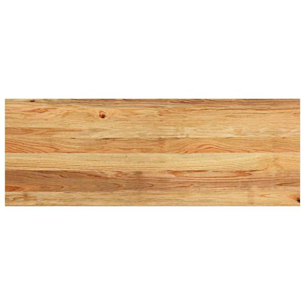 Прозоречни первази, 2 бр, светлокафяви, 110x40x2 см, дъб масив