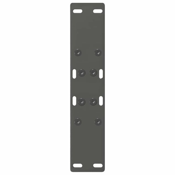 Крака за масичка за кафе, А-образни, 2 бр., антрацит, 50x(42-43) см, стомана