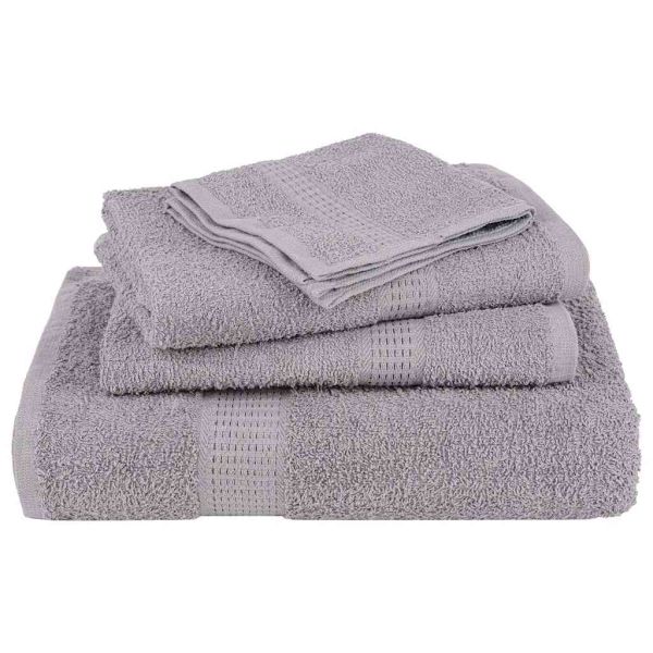 Кърпи FROGN 2 бр. Сиви 100x200 см 360 г/м²
